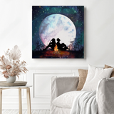 Elevate your decor with Fashion Behold's night sky canvas wall art