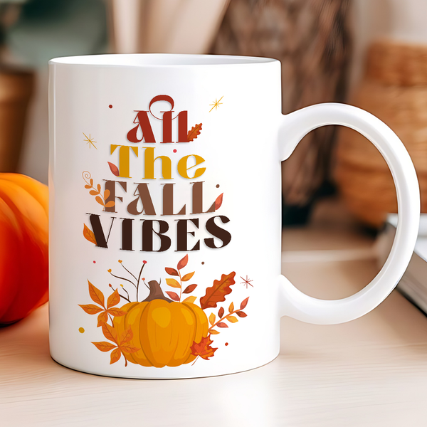 Savor the allure of Halloween with our top-notch white ceramic coffee mug.