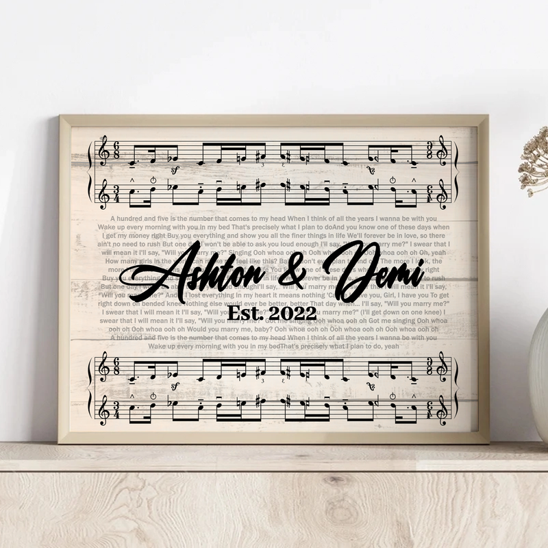 personalized family wall art with names