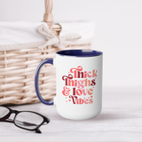 Stylish love-themed cups