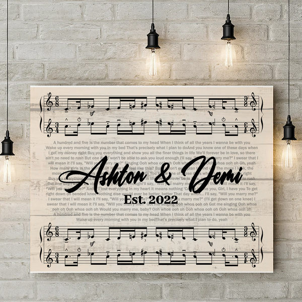 personalized canvas wall art with words