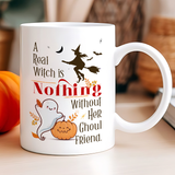 Whether you're starting your day or taking a spooky break, this mug will be your trusted companion.