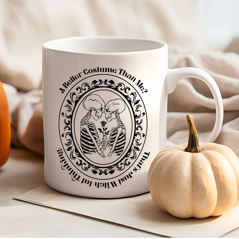 Elevate your coffee experience and embrace the spirit of Halloween with this remarkable mug.