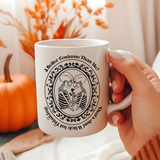 A canvas for creativity and a celebration of the supernatural, this mug is a true masterpiece.