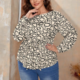 Elevate your style with our Women's Round Neck Blouse – a perfect blend of elegance.