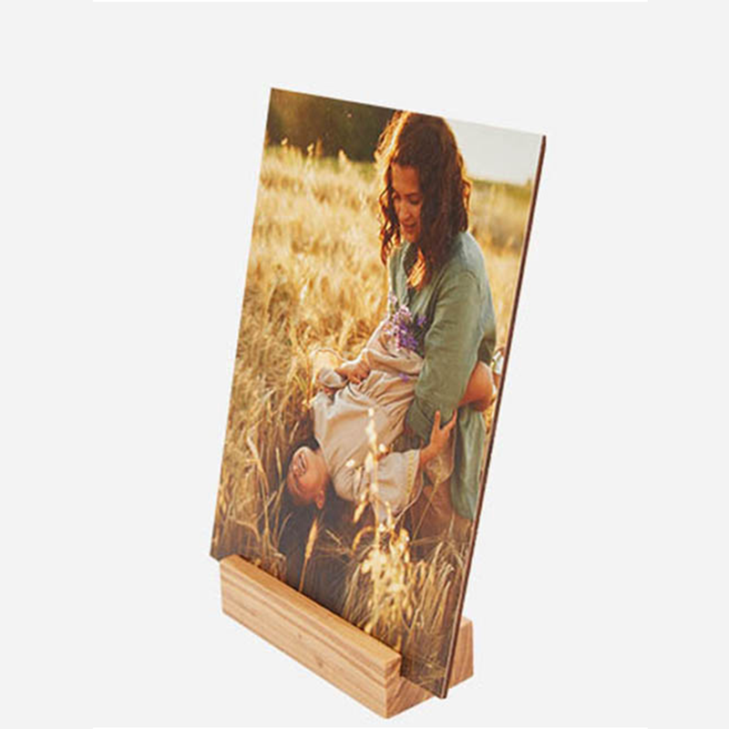 Wood Photo Print Stand- UV Printing