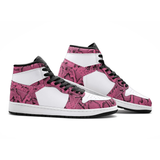 Snake Charmer Sneakers | Women's Pink Sneakers | Fashion Behold