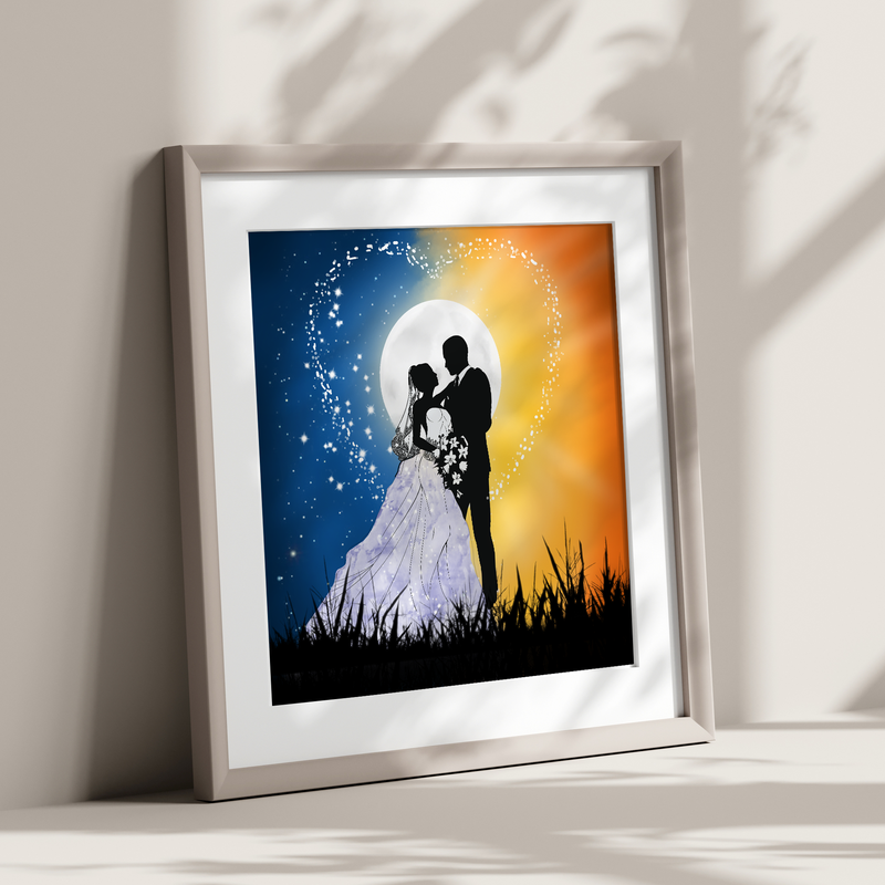 Creating Romantic Vibes with Couple Wall Art