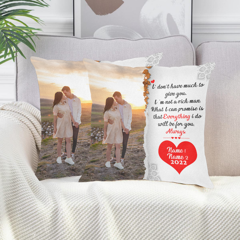 Make bedtime special with a Personalized Pillowcase - your memories, your comfort.