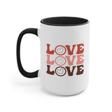 Sip in style with our premium quality love-themed coffee cup