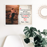 Name Customization for Canvas Prints