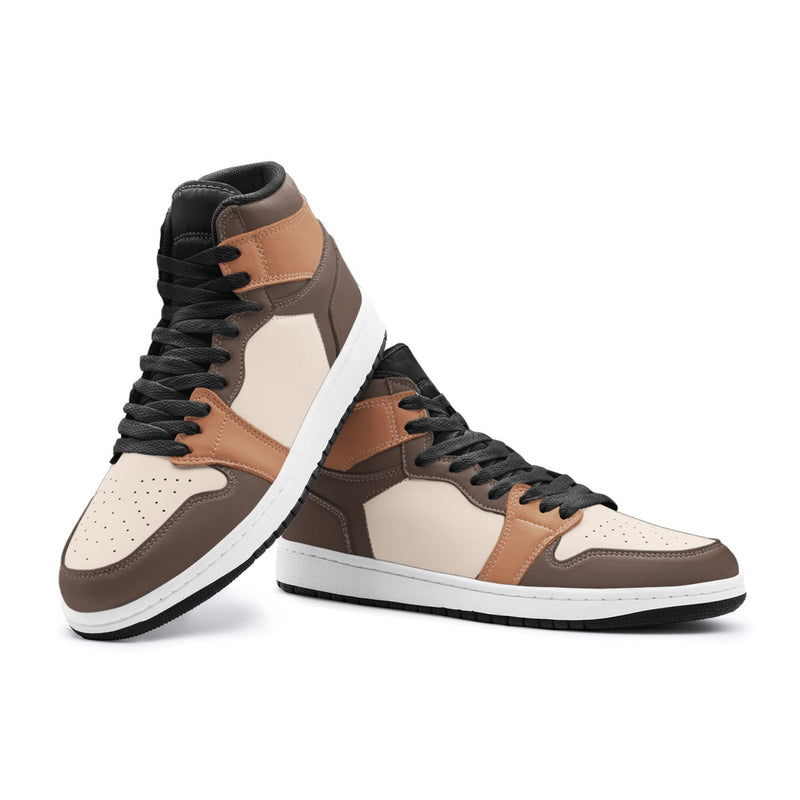 Unisex Sneakers- Brown Skin