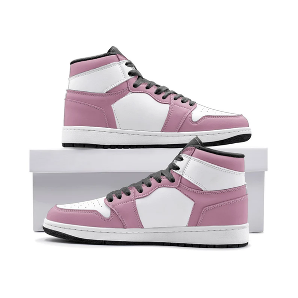 Upgrade your footwear collection with Pale Pink sneakers.