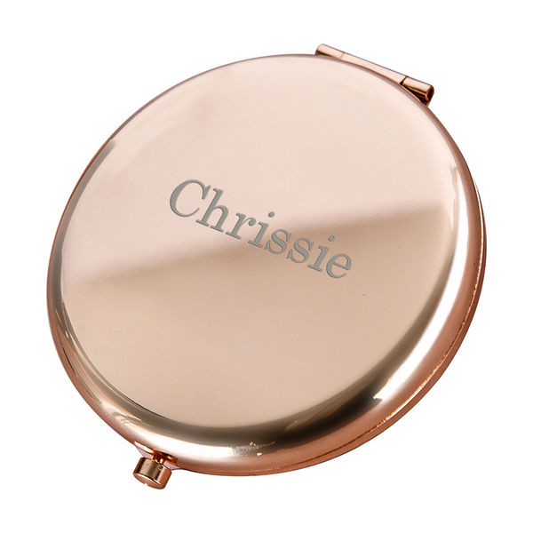 Your style, your reflection – customize our Pocket Mirror.