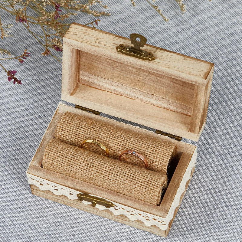 Organize rings in our Rustic Ring Holder with charm.