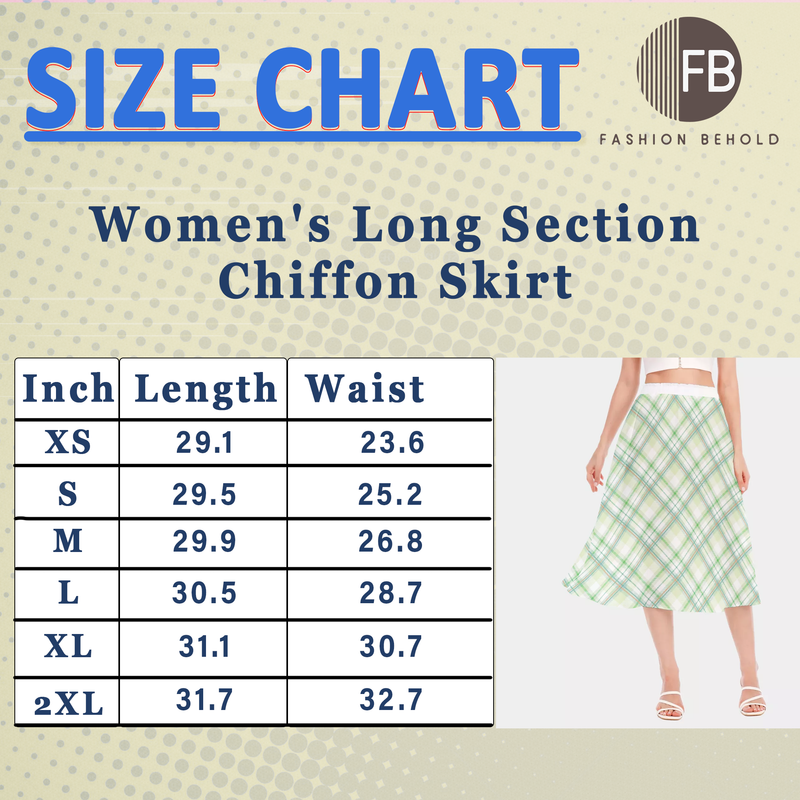 Women's Chiffon Skirt