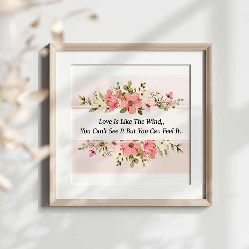 Discover Love Everywhere Custom Quote Wall Canvas
