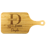 Experience culinary artistry with our custom chopping board.