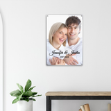 Customized couple acrylic print home decor
