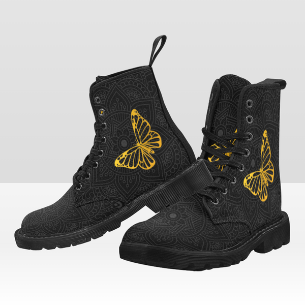 Make a fashion statement with these trendy lace boots for women.