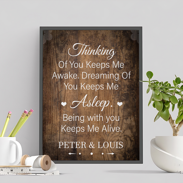 personalized quote canvas