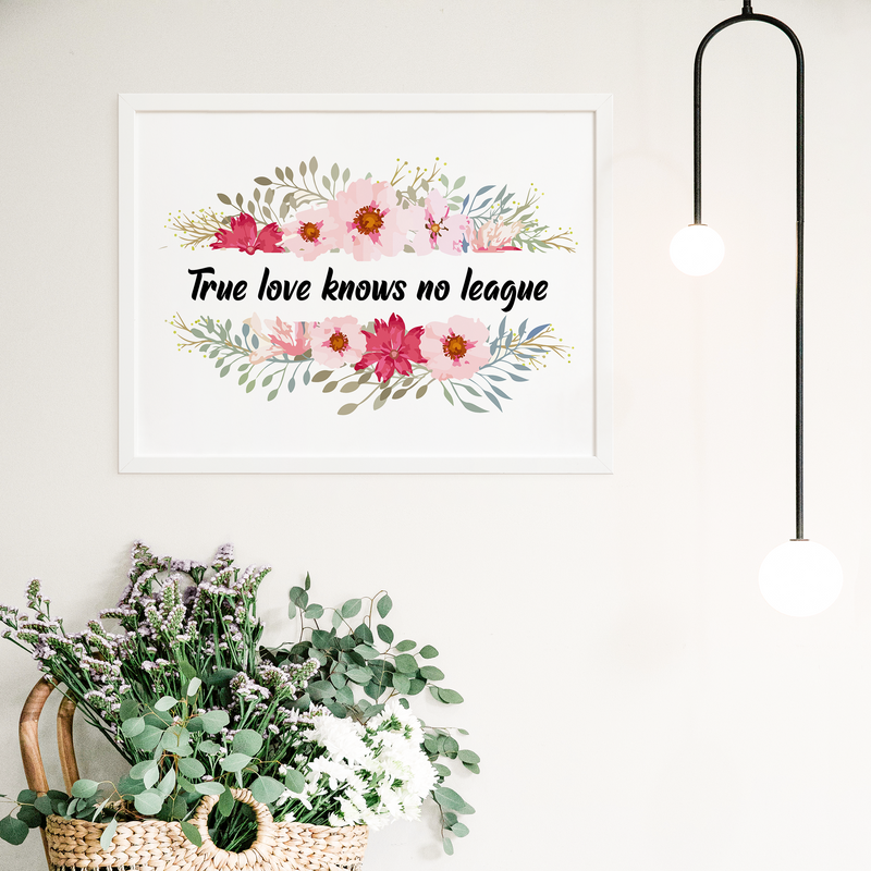 Elevate Your Space with 'True Love' Wall Art Design