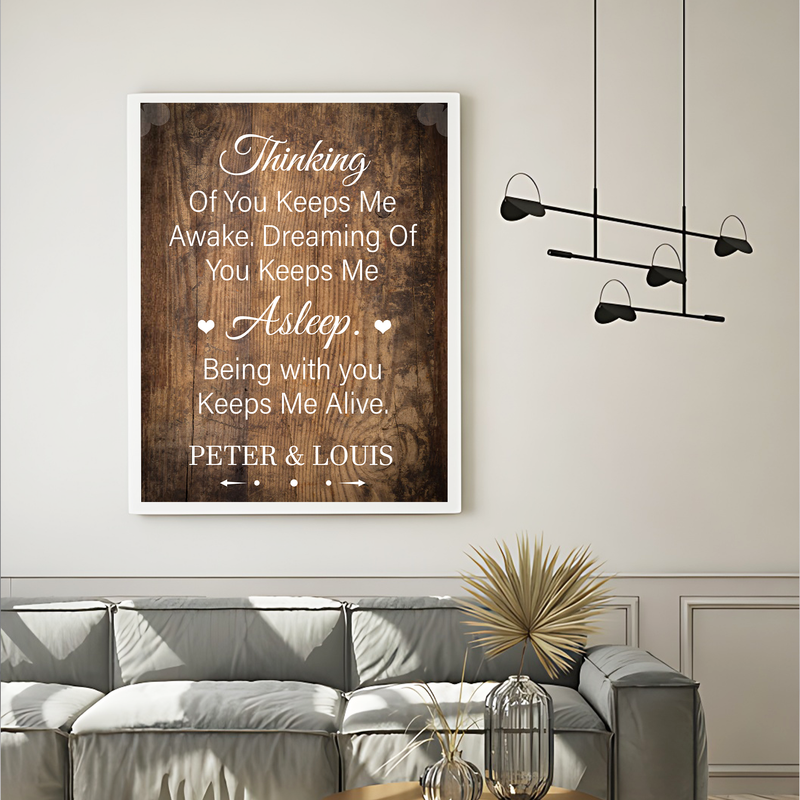 personalized quote artwork