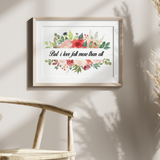 Romantic Ambiance: Fall Love Art with Wooden Frame