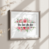 Craft an Atmosphere of Romance: Quote Canvas Design