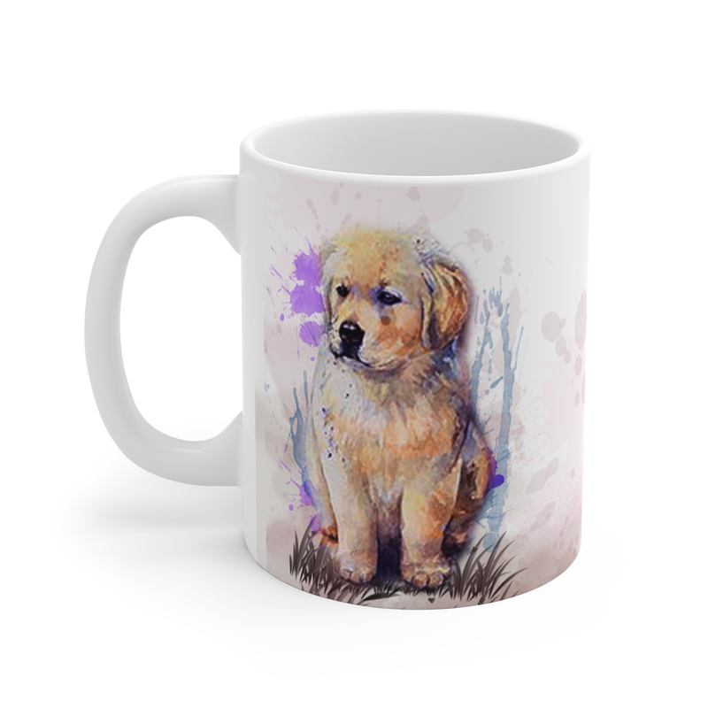 Gift the perfect present to a dog lover - custom printed ceramic coffee mugs
