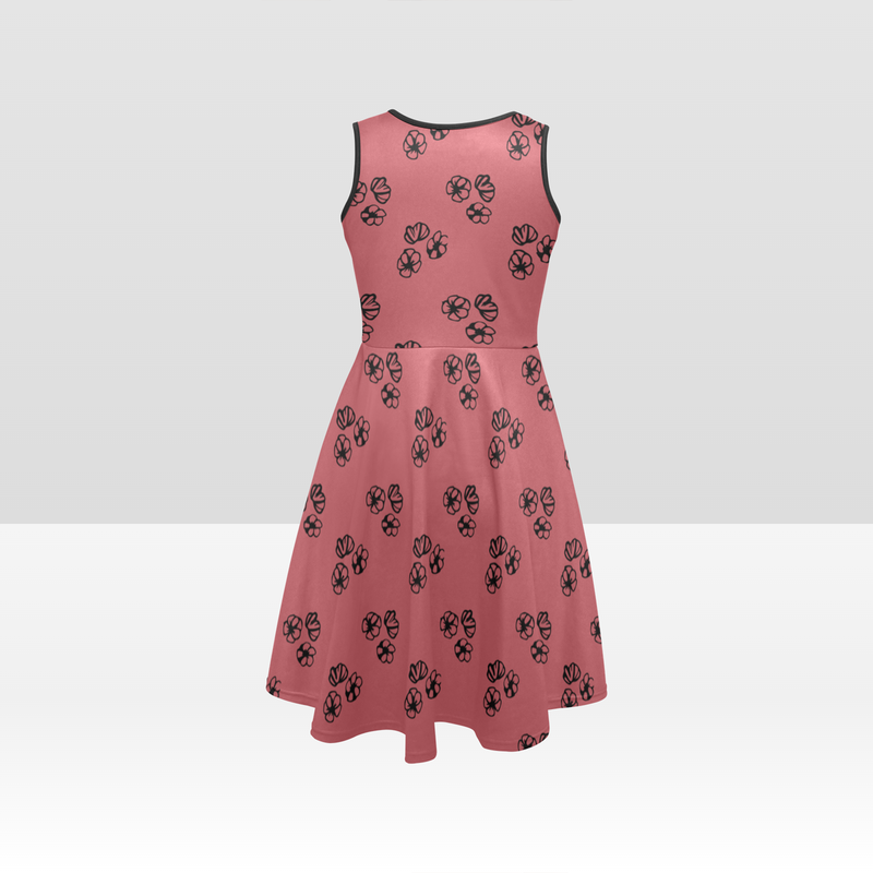 Sleeveless Midi Dress | Floral Midi Dress | Fashion Behold