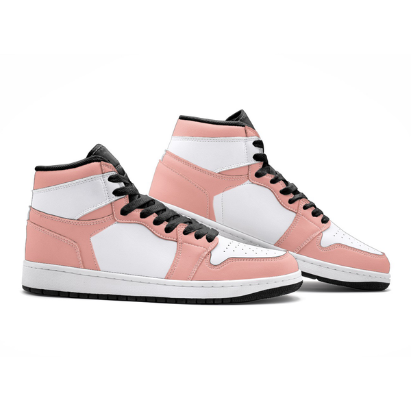 Peach sneakers for those who dare to be different.