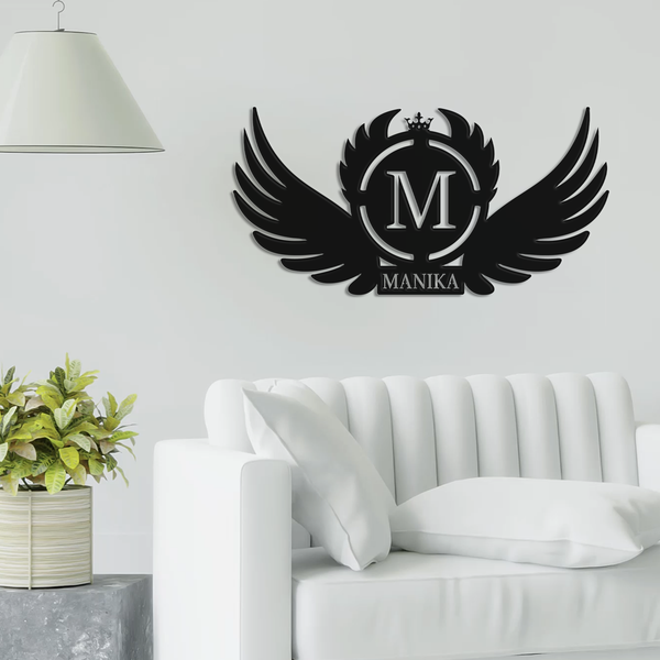 Metal wall art: Personalize your space.