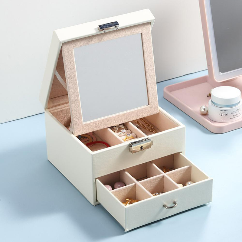 Keep your treasures safe and stylish with our lockable box.