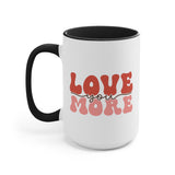 Quality ceramic mug with heartfelt message