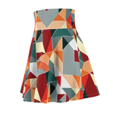 Mini Skater Skirt- Abstract Design