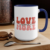 Printed love mug with personalized touch