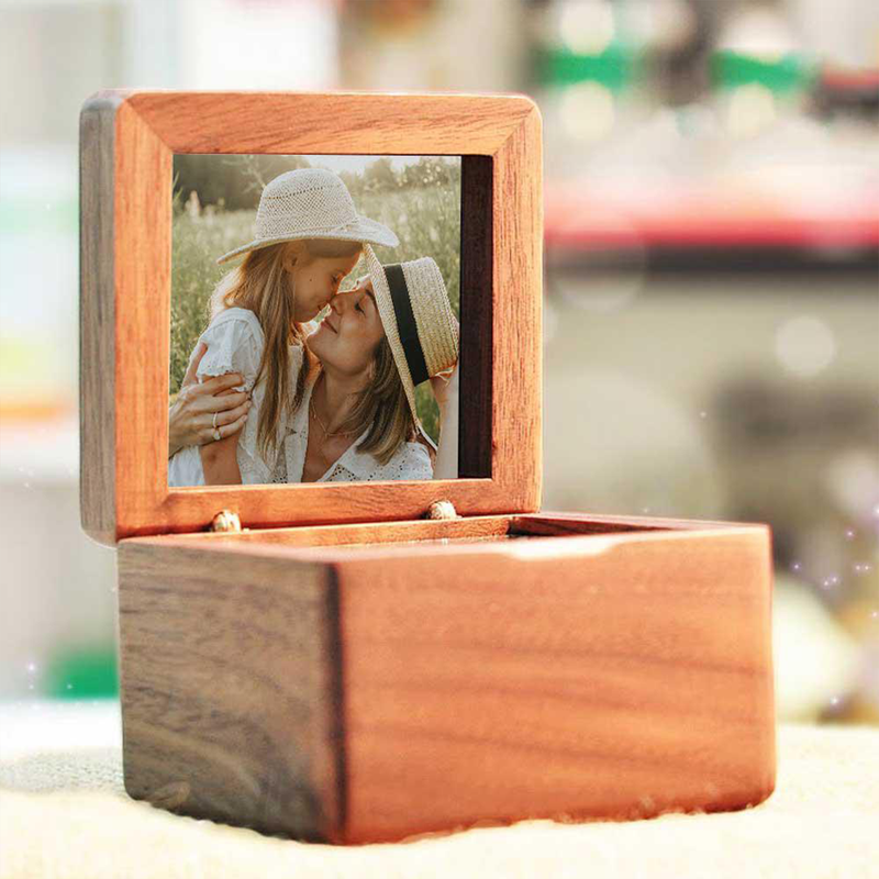 Capture memories in music with our Personalized Image Music Box.
