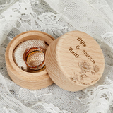 Add a unique touch with Custom Engraving on our Ring Storage box.