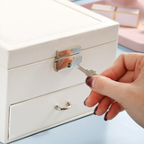 A secure gift idea for your loved ones: Lockable Jewelry Box.