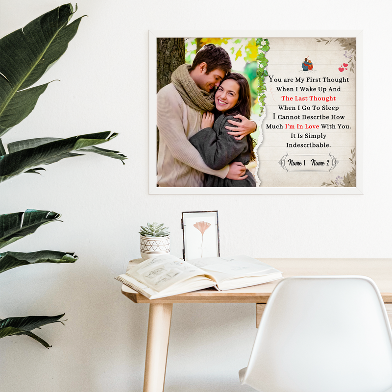 Thoughtful Gift Idea: True Love Quote Canvas Art with Frame
