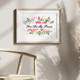 Thoughtful Quotes on Wooden Frame: Express Your Love