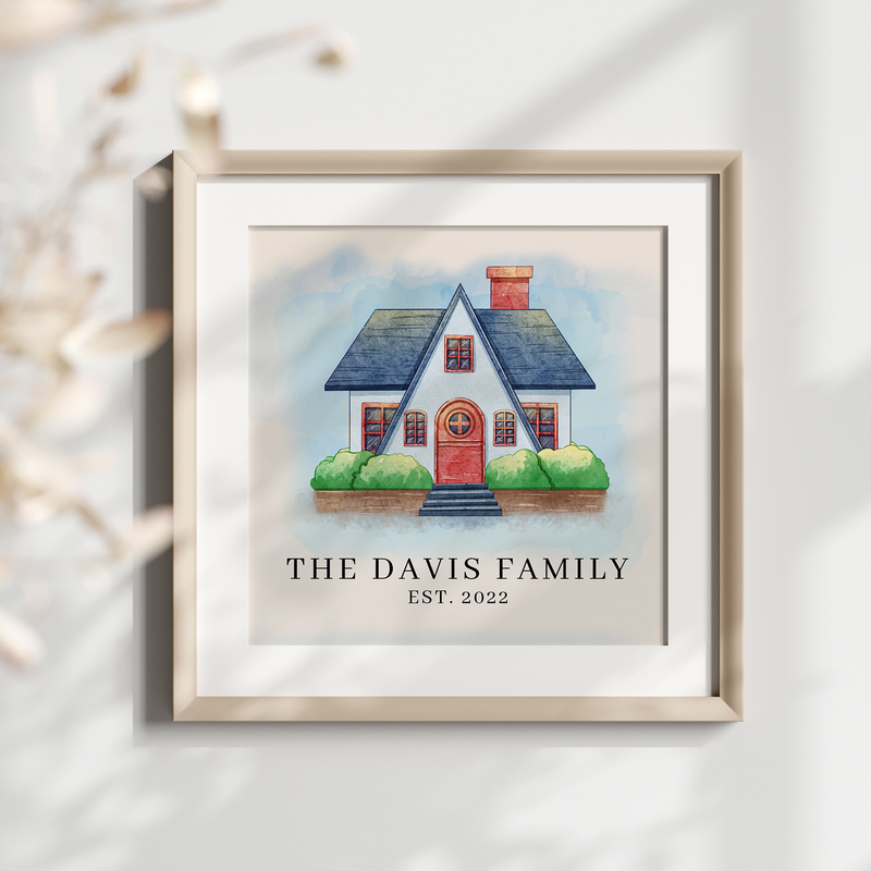 Cherished family moments on foam board posters