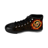 Dragon Power Canvas Shoes | Men's High Top Shoes | Fashion Behold