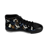 Women's High-Top Shoes | Black High-Top Shoes | Fashion Behold