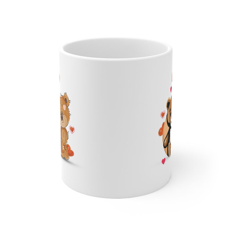 Morning coffee never looked better than in our personalized ceramic mug
