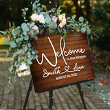 Personalized quote welcome sign by Fashion Behold