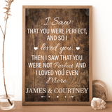 personalized text wall decor