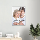 Celebrate love story with acrylic wall art