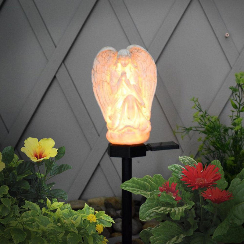 This Angel-Shaped Lamp is both art and illumination.
